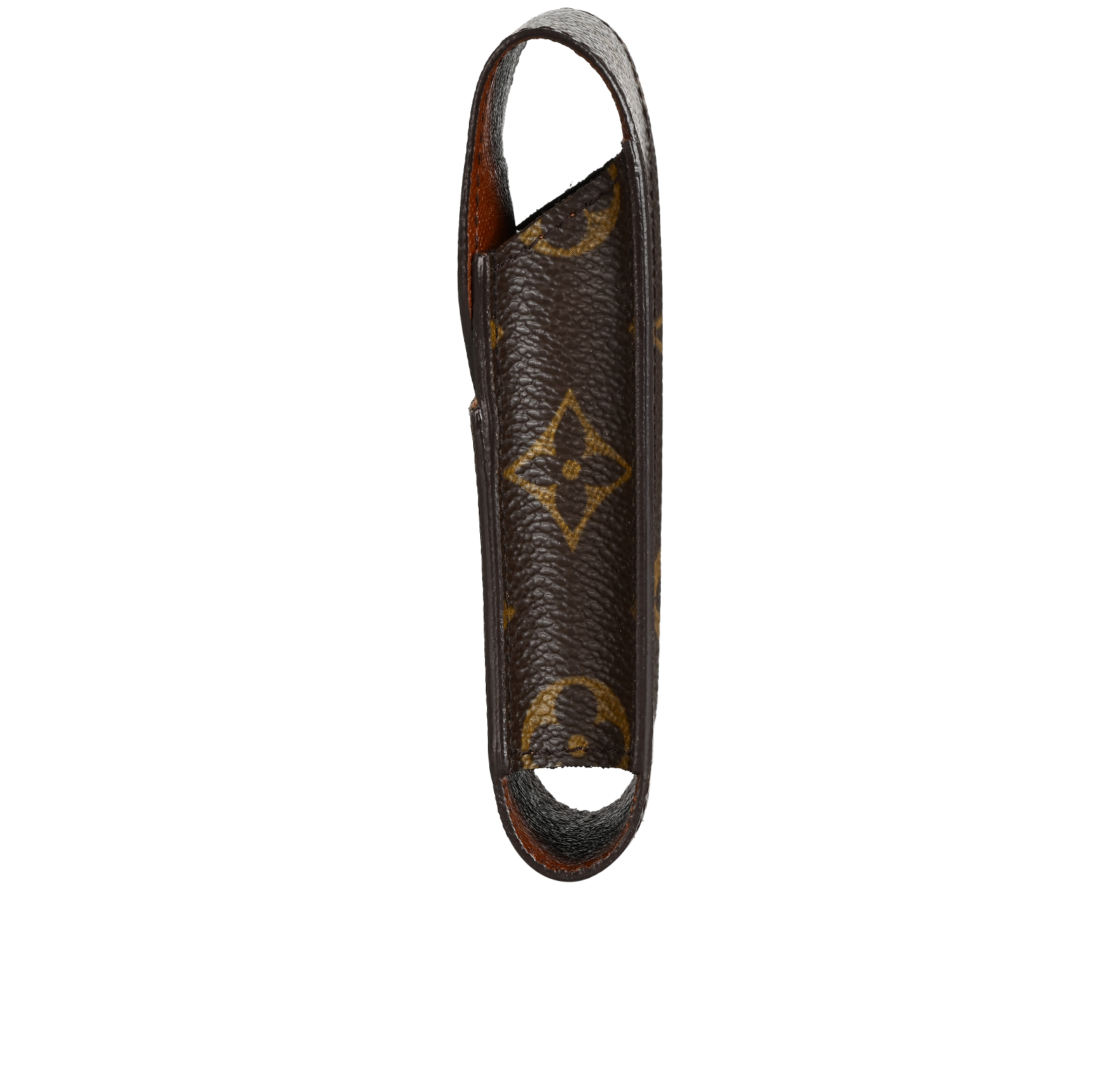 Louis Vuitton Cigarette Case, &pound;110, Accessories, Brown, Canvas, Side view